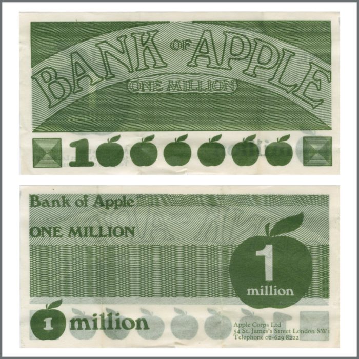The Beatles Apple Records Money Clip