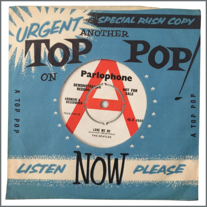 The Beatles 1962 Love Me Do Parlophone A Label Demo 7” Mis-Spelt McArtney