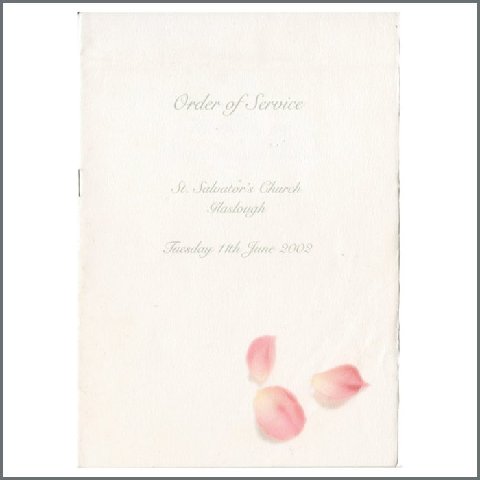 Paul McCartney & Heather Mills Wedding Invite