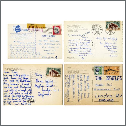 Beatles Related NEMS Enterprises Postcard Collection