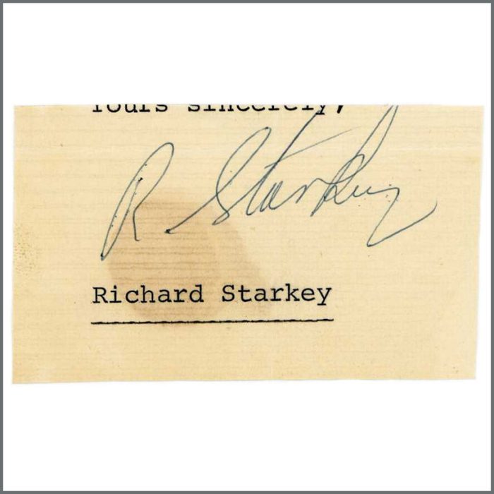 Richard Starkey memorabilia item