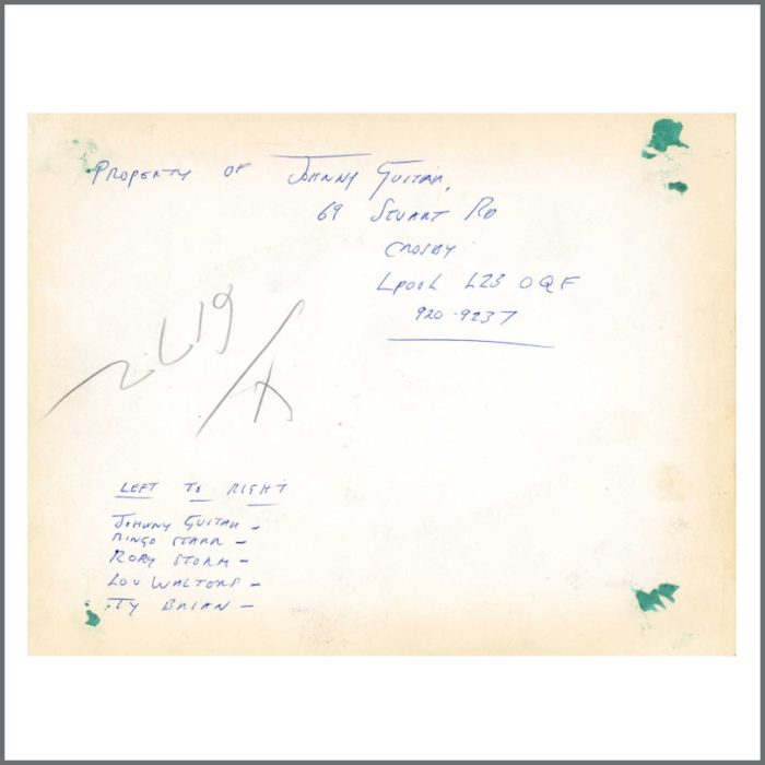 Lot 67 - Rory Storm & The Hurricanes c.1961 Butlins Pwllheli Vintage Photograph (UK) - Image 2