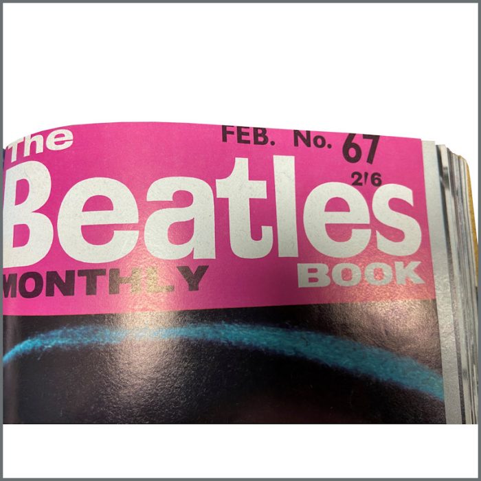 Lot 74 - The Beatles Monthly Book Magazines Complete Set 1-77 In Binders (UK) - Image 4